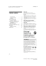 Предварительный просмотр 18 страницы Sony Bravia KD-65XD85 series Reference Manual