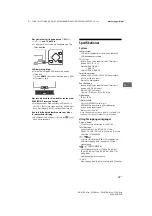 Preview for 135 page of Sony Bravia KD-65XD85 series Reference Manual