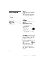 Preview for 138 page of Sony Bravia KD-65XD85 series Reference Manual