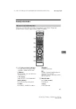 Preview for 177 page of Sony Bravia KD-65XD85 series Reference Manual