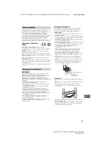 Preview for 269 page of Sony Bravia KD-65XD85 series Reference Manual