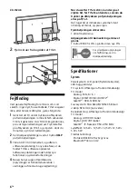 Предварительный просмотр 70 страницы Sony BRAVIA KD-75ZH8 Reference Manual