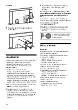 Предварительный просмотр 118 страницы Sony BRAVIA KD-75ZH8 Reference Manual