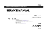 Sony BRAVIA KD-85X9500B Service Manual preview