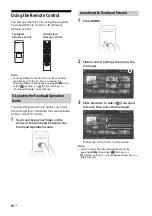 Предварительный просмотр 10 страницы Sony Bravia KD-85X9505B Reference Manual