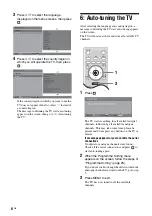 Preview for 6 page of Sony Bravia KDF-50E2010 Operating Instructions Manual