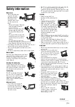 Preview for 7 page of Sony Bravia KDF-50E2010 Operating Instructions Manual