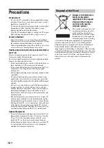 Preview for 10 page of Sony Bravia KDF-50E2010 Operating Instructions Manual