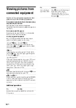 Preview for 18 page of Sony Bravia KDF-50E2010 Operating Instructions Manual