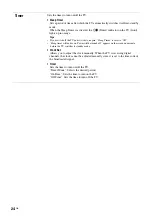 Preview for 24 page of Sony Bravia KDF-50E2010 Operating Instructions Manual