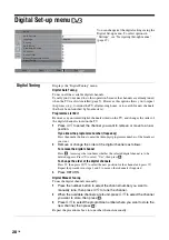 Preview for 28 page of Sony Bravia KDF-50E2010 Operating Instructions Manual