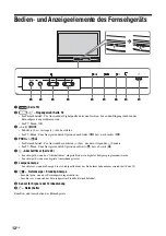 Preview for 52 page of Sony Bravia KDF-50E2010 Operating Instructions Manual