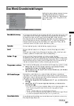 Preview for 65 page of Sony Bravia KDF-50E2010 Operating Instructions Manual