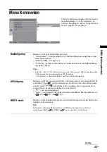 Preview for 103 page of Sony Bravia KDF-50E2010 Operating Instructions Manual