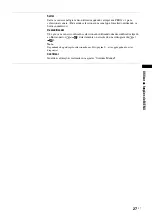 Preview for 147 page of Sony Bravia KDF-50E2010 Operating Instructions Manual