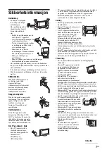 Preview for 167 page of Sony Bravia KDF-50E2010 Operating Instructions Manual