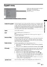 Preview for 185 page of Sony Bravia KDF-50E2010 Operating Instructions Manual