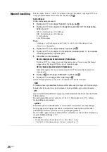 Preview for 186 page of Sony Bravia KDF-50E2010 Operating Instructions Manual