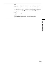 Preview for 187 page of Sony Bravia KDF-50E2010 Operating Instructions Manual