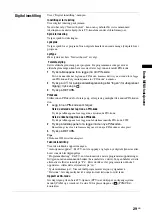 Preview for 189 page of Sony Bravia KDF-50E2010 Operating Instructions Manual