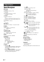 Preview for 196 page of Sony Bravia KDF-50E2010 Operating Instructions Manual