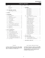 Preview for 2 page of Sony Bravia KDF-E50A11E Service Manual