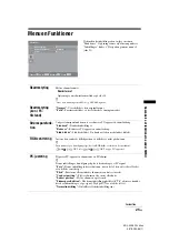 Предварительный просмотр 25 страницы Sony Bravia KDL-19L40 Series (Danish) Operating Instructions Manual