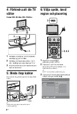 Предварительный просмотр 114 страницы Sony Bravia KDL-19L40 Series (Danish) Operating Instructions Manual