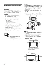 Предварительный просмотр 116 страницы Sony Bravia KDL-19L40 Series (Danish) Operating Instructions Manual