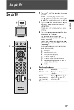 Предварительный просмотр 121 страницы Sony Bravia KDL-19L40 Series (Danish) Operating Instructions Manual