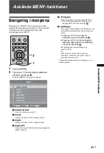 Предварительный просмотр 129 страницы Sony Bravia KDL-19L40 Series (Danish) Operating Instructions Manual