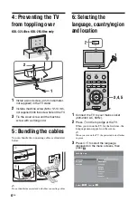 Предварительный просмотр 150 страницы Sony Bravia KDL-19L40 Series (Danish) Operating Instructions Manual