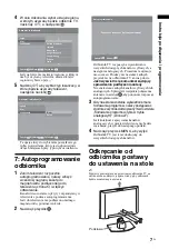 Предварительный просмотр 187 страницы Sony Bravia KDL-19L40 Series (Danish) Operating Instructions Manual