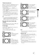 Предварительный просмотр 133 страницы Sony Bravia KDL-22BX20D (French) Instruction & Operation Manual