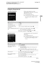 Предварительный просмотр 17 страницы Sony Bravia KDL-22E53 Series Operating Instructions Manual