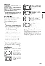 Preview for 17 page of Sony Bravia KDL-22EX310 Operating Instructions Manual