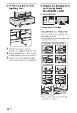 Preview for 12 page of Sony Bravia KDL-22EX32 Series Operating Instructions Manual