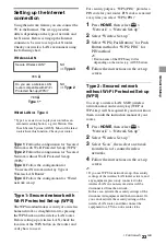 Preview for 23 page of Sony Bravia KDL-22EX325 Operating Instructions Manual