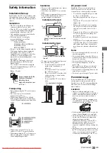 Предварительный просмотр 33 страницы Sony Bravia KDL-22EX423 Operating Instructions Manual