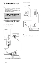 Предварительный просмотр 10 страницы Sony Bravia KDL-22EX55 Series Operating Instructions Manual