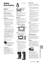 Предварительный просмотр 33 страницы Sony Bravia KDL-22EX55 Series Operating Instructions Manual