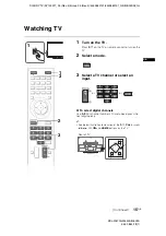 Preview for 15 page of Sony BRAVIA KDL-24W600A Operating Instructions Manual