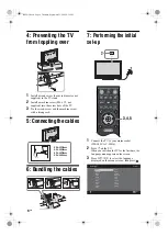 Предварительный просмотр 6 страницы Sony Bravia KDL-26E40 SERIES Operating Instructions Manual