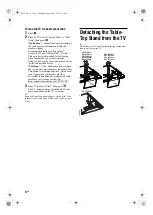 Предварительный просмотр 8 страницы Sony Bravia KDL-26E40 SERIES Operating Instructions Manual