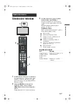 Предварительный просмотр 121 страницы Sony Bravia KDL-26E40 SERIES Operating Instructions Manual