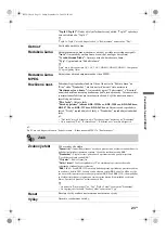 Предварительный просмотр 167 страницы Sony Bravia KDL-26E40 SERIES Operating Instructions Manual