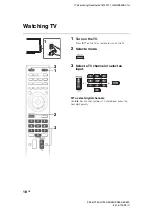 Предварительный просмотр 18 страницы Sony BRAVIA KDL-26EX550 Operating Instructions Manual