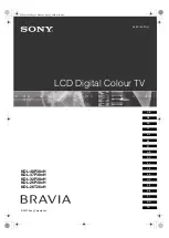 Sony Bravia KDL-26P30xH Safety Information Manual preview