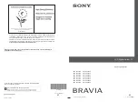 Sony Bravia KDL-26P5550 Operating Instructions Manual preview