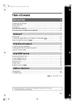 Preview for 3 page of Sony Bravia KDL-26S40 Series Operating Instructions Manual